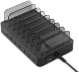 Conceptronic OZUL02B Ladeger&auml;t 8-Port /75W/2xUSB-C PD Ladestation Desktop