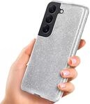 ONEFLOW Glitter Case f&uuml;r Samsung Galaxy S22 Glitzer Handyh&uuml;lle mit...