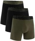 Under Armour Herren Boxershorts aus Performance-Baumwolle im 3er-Pack, 15 cm