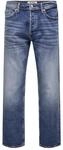 Only & Sons Herren Jeans ONSEDGE Performance Mid Waist - Regular Fit - Blau Grau