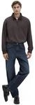 Mavi Herren Toronto Jeans, Dark Blue Brushed, 32/34