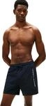 Tommy Hilfiger Herren Badeshorts Medium Drawstring mit Rei&szlig;verschluss-Tasche,...