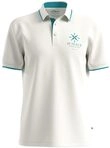 s.Oliver Herren Polo-Shirt &ndash; Regular Fit, Baumwoll-Piqu&eacute; mit Frontprint,