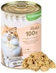 Lecker.Pet&reg; | 6 x 400 g Balu's 100% Huhn und Truthahn Katzen Nassfutter 