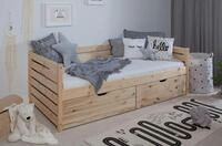 TiCAA Einzelbett Sofabett Funktionsbett, Naomi mit Schubkasten f&uuml;r...