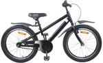 vidaXL Kinderfahrrad 20 Zoll f&uuml;r 6-11 Jahre alt Schwarz, Klassisches...