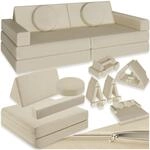 tectake&reg; Spielsofa, Kindersofa klappbar, modulares Sofa mit Spiel- und