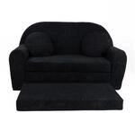 FORTISLINE Kindersofa XXL ausklappbar 96x57x48 cm - Kindercouch aus Cord mit