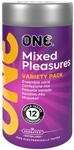 ONE&reg; Mixed Pleasures Kondome, verschiedene Packung, mit sechs einzigartigen...