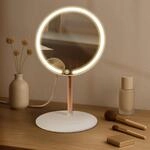 CLP Schminkspiegel dimmbar Streep LED-Beleuchtung 3 Lichtfarben,...
