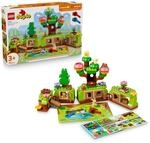LEGO DUPLO Wald mit Wilden Tieren - Lernspielzeug f&uuml;r Kleinkinder - Montessori Set