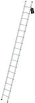 PROREGAL Sprossen-Anlegeleiter ohne Traverse | 16 Sprossen | Leiter,...