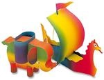 Regenbogen-Tonkarton 35x50 cm, 20 Bogen sortiert, 170 g/m&sup2;