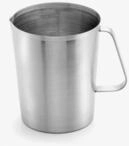 Weis Messbecher aus Edelstahl satiniert, Volumen: 2 Liter, 18602
