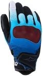Alpinestars Mogress Airflow Motorrad Handschuhe, blau/schwarz, L