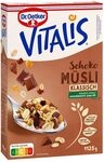 Dr. Oetker Vitalis Schoko M&uuml;sli klassisch, 4er Pack Fr&uuml;hst&uuml;cksm&uuml;sli mit