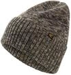 camel active Herren Beanie aus Reiner Baumwolle Navyblau, Menswear-OS