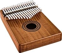 Sonic Energy Schallloch Kalimba &ndash; C-Dur, 17 T&ouml;ne &ndash; Akazienholz &ndash; F&uuml;r