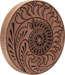 Sonic Energy 10 Zoll Rain Disk &ndash; Ozeanklang &ndash; Walnussholz mit Gravur &ndash;...