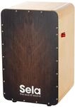 Sela CaSela Pro - Brown Dragon - Snare Cajon mit On/Off-System und Clap Corners