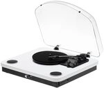 ADLER EUROPE AD 1914 Plattenspieler Wei&szlig;, Bluetooth 5.4, USB-Aufnahme, 3