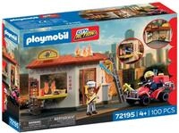 PLAYMOBIL | City Action | Feuerwehr‑Quad mit Burger‑Bude | Kompaktes