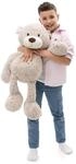 NICI Kuscheltier B&auml;r Finni 70cm - grau - Weiches Pl&uuml;schtier &ndash; niedliches