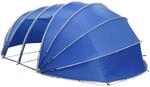 vidaXL Poolzelt Kuppel Gr&uuml;n 640 x 432 x 205 cm, Garten & Terrasse,...