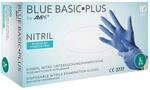 BLUE BASIC-PLUS Nitril-Einweghandschuhe Blue-Basic - Gr&ouml;&szlig;e: S