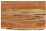 vidaXL Wandregal 50x30x2,5 cm Rechteckig Massivholz Akazie Baumkante