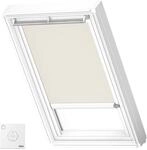 VELUX Original Solar-Verdunkelungsrollo f&uuml;r UK08, Hellbeige, wei&szlig;e...