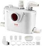VEVOR Hebeanlage, 500 W, 110 L/min Durchfluss, 8 m F&ouml;rderh&ouml;he, Schmutzwasserpumpe