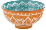 Typhoon World Foods India Steingut Sch&uuml;ssel | 15 cm | Steingut mit farbiger...