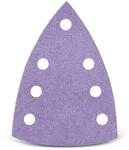 MENZER Purple HD Klett-Schleifbl&auml;tter, 150 x 100 mm, 7-Loch, f. Deltaschleifer,