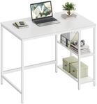 VASAGLE Tisch, Computertisch, B&uuml;rotisch, 100 x 50 x 76 cm, moderner Stil, f&uuml;r