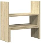 vidaXL Schreibtisch Organizer, B&uuml;cherregal Verstellbar Pflegeleicht,
