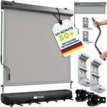 tillvex&reg; Senkrechtmarkise 180 x 250 cm f&uuml;r Au&szlig;en- und Innenbereich mit Regencover