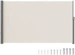 VEVOR Seitenmarkise 160 x 300 cm Seitenwandmarkise aus Polyestergewebe mit