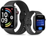XIAOMI Redmi Watch 6 NFC, Smartwatch Damen, 24 Tage Akku, Schwarz