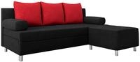 Mirjan24 Schlafsofa Dover, Sofa mit Bettkasten und Schlaffunktion, Bettsofa,