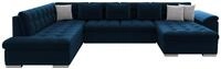 Mirjan24 Eckcouch Ecksofa Niko Bis, Design Sofa Couch mit Schlaffunktion und