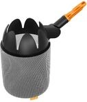 Fiskars OneClick Obstpfl&uuml;cker, Aufsatz mit weichem Netzbeutel