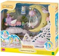 Sylvanian Families 5816 Magisches Luftschiff mit Figur, Spielset mit Tierfigur,