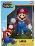 Nintendo Super Mario Figur Mario in Sammlerbox, 10 cm