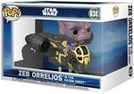 Funko POP! Rides Deluxe: Star Wars - The Mandalorian and Grogu - Zeb Orrelios in the