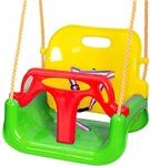 COIL Babyschaukel, Kinderschaukel, 3 in 1 Babysitz verstellbar und mit wachsend