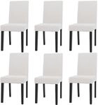 CHEFGASTRO 6er-Set Esszimmerstuhl klassisch und zeitlos HxBxT 90x42x50cm...