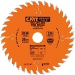 CMT ORANGE TOOLS 292.140.36H - PR&Auml;ZISIONS-KREISS&Auml;GEBLATT 140X2.4X20 Z=36 ATB