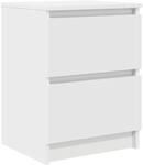 vidaXL TV-Schrank Wei&szlig; 40x35x54 cm Holzwerkstoff, TV-M&ouml;bel, TV-Board, TV-Sideboard,
