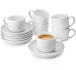 S&Auml;NGER | Tassen Set mit Untertasse Marlo 12 tlg, Kaffeetassen 6 Personen,...